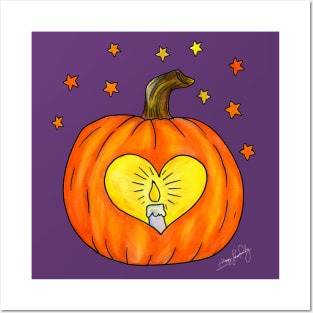 Pumpkin Love Posters and Art